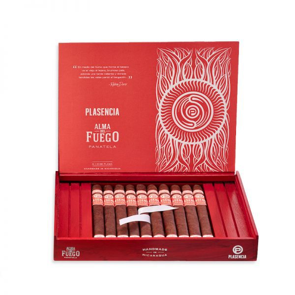 Plasencia Alma del Fuego Flama Panatela (10) - Cigar Shop World